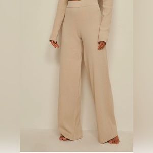 Knitted Ribbed Pants